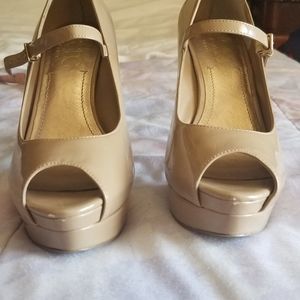 BCBG Paris Nude Pumps